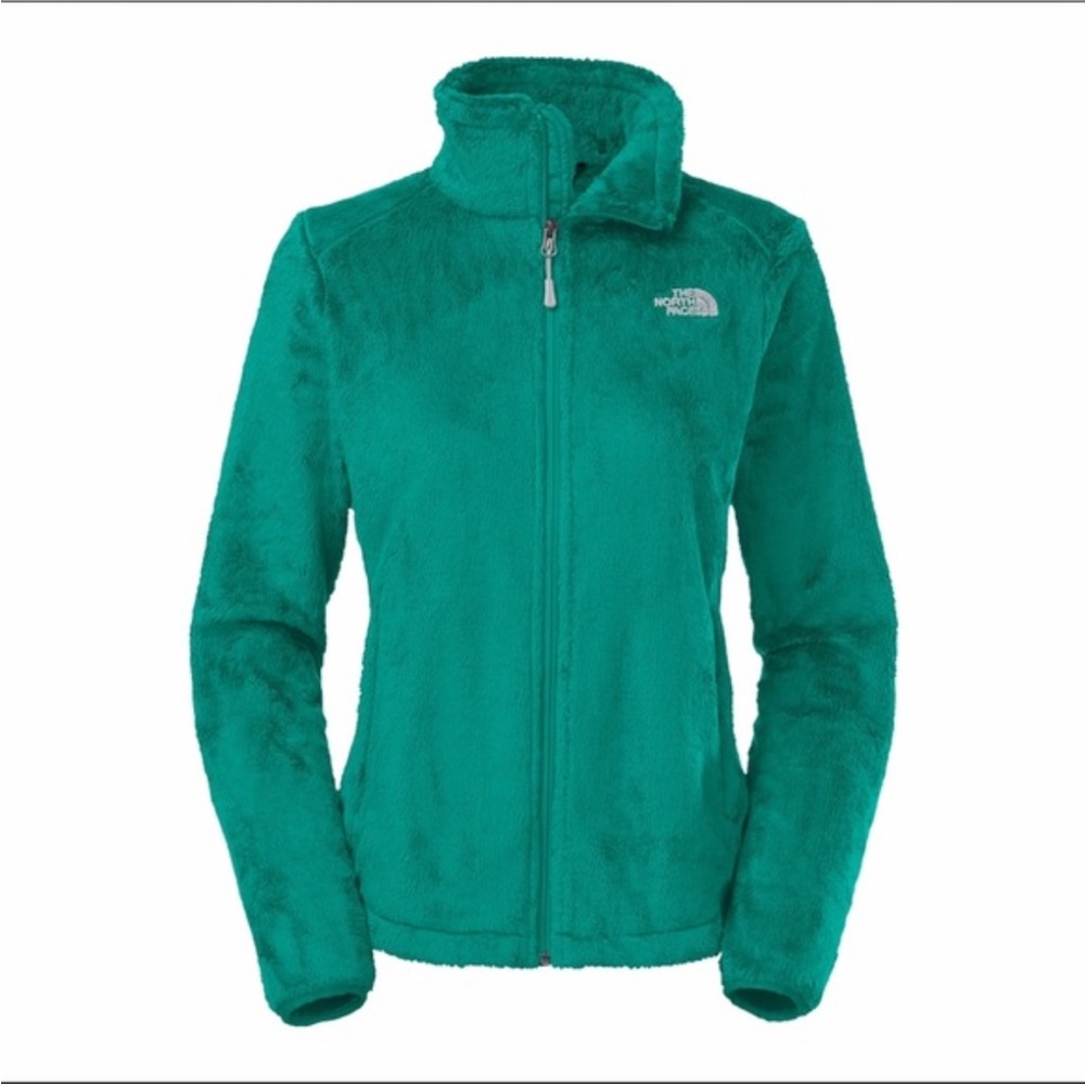 The North Face Osito Women's Vibrant Green Teddy Jacket M